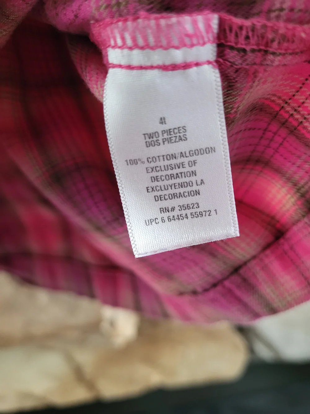 Carters carter plaid